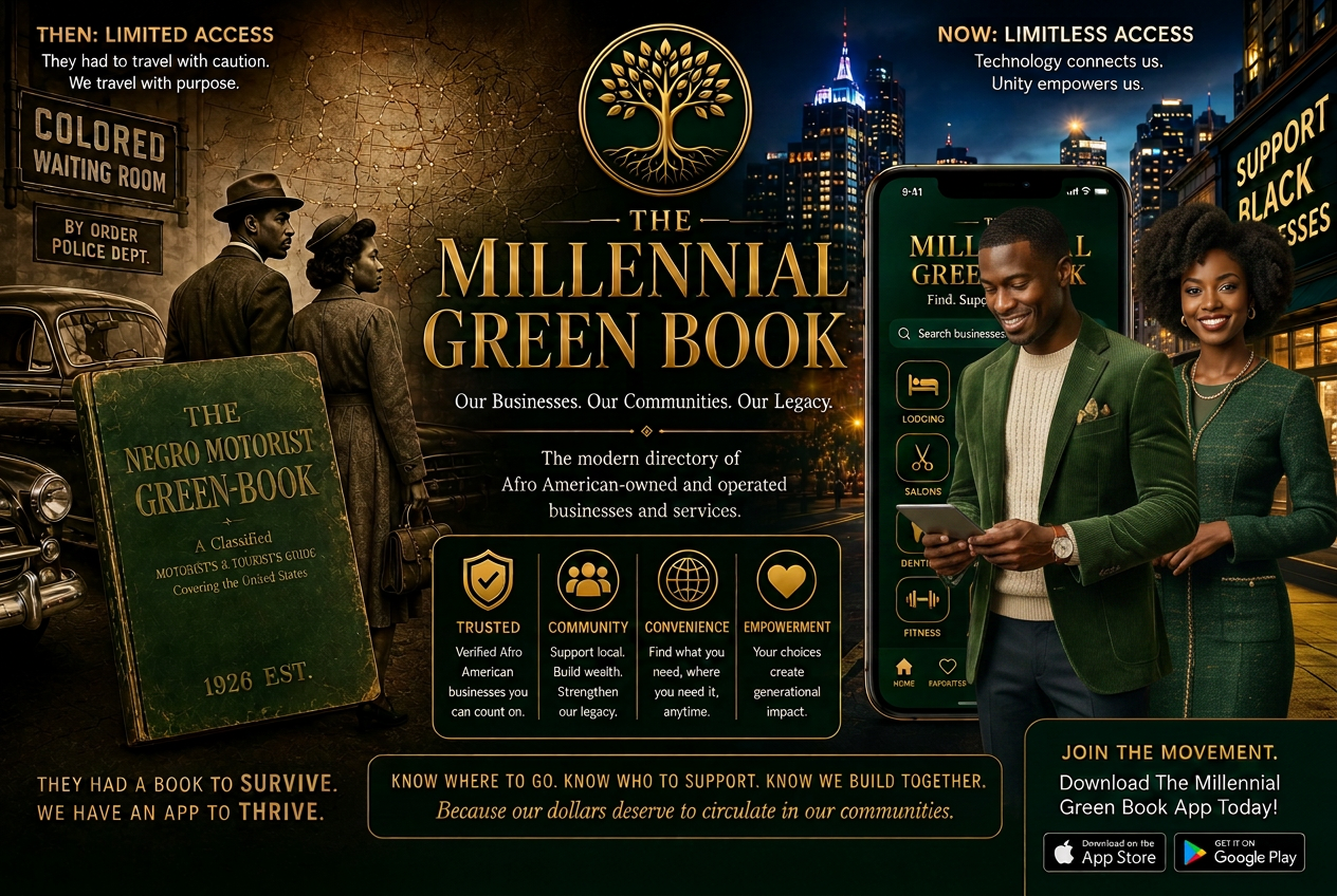 The Millennial Green Book — then limited access, now limitless access